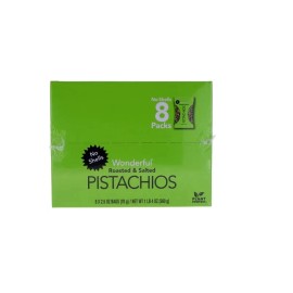 Wonderful Pistachios, Roasted and Salted - Tube 12 Count - 1.25 oz