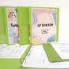 BAZIC 3 Ring Binder 1.5" Economy View Binders Organizer -