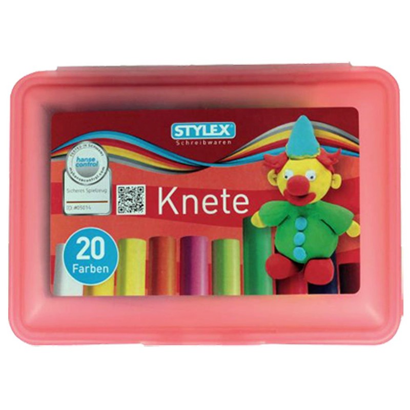 Modelling Clay, Dough, Box of 20 colours
