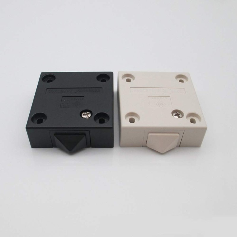 Cabinet Light Switch, 2pcs Normally Closed Push to Break Switch