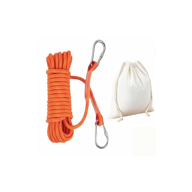 ILLIDAN Tent Rope, 3.4 inches (10 mm) x 16.4 ft