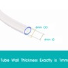 2pcs 100ml Large Plastic Syringe with 2pcs 51.2in Handy Plastic
