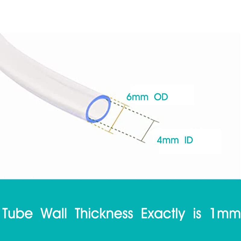 2pcs 100ml Large Plastic Syringe with 2pcs 51.2in Handy Plastic