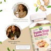 Pharmvista USDA Organic Ginger Gummies 200mg 90 Count for Nausea