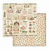 STAMPERIA INTL, KFT (3PL) Stamperia-Scrapbooking Pad-Double Face-Classic Christmas, Multicoloured, 15.24x15.26