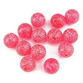 Spirit River UV2 Fusion Blood Drop Egg Bead (Fireball Orange, 10mm)