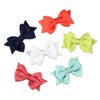 Scunci Toddler Assistant Bow Hair Clips, 6 Count