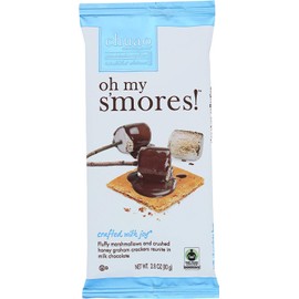 Chuao Chocolatier Chocolate Bar Milk "Oh My S'mores!" 4 Pack