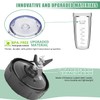 Blender Cups Replacement compatible with Nutri Ninja Blenders, 32+24oz Ninja