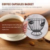 Lobamop Coffee Capsule Storage Basket Coffee Cup Basket Coffee Pad