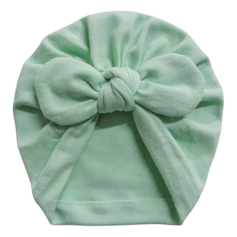5 Piezas Turbante Gorrito De Algodón Suave Para Bebé
