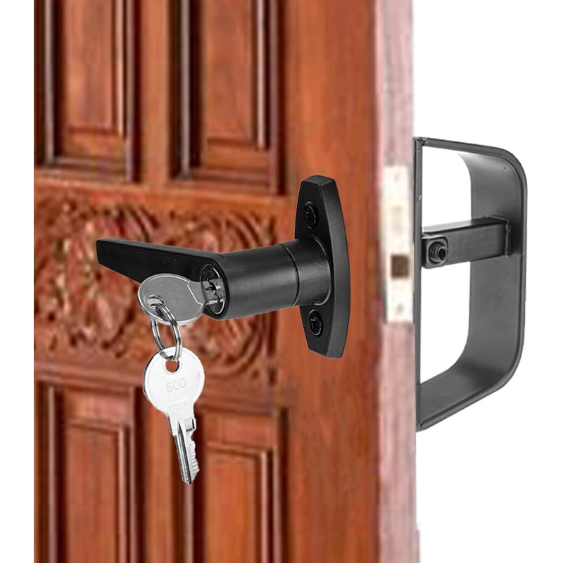 Yaegoo 2 Pack 4-1/2" Stem Shed Door Lock T-Handle Lock
