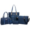 RainboSee Bolso de mano y bolso de mano para mujer,