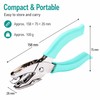 Heart Hole Punch for Paper Crafts – 5.5 mm Handheld