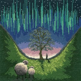 Bothy Threads Counted Cross Stitch Kit - Sycamore Gap