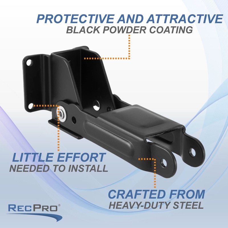 RecPro Stand Off Hinge Pair for Collapsible RV Ladder (Without