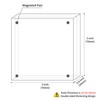 Sezanrpt 3 Pack Acrylic Picture Frames 3x3, 3 x 3