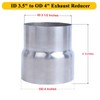 Elifecenter Universal Stainless ID 3.5 inch to OD 4 inch