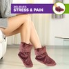 Mars Wellness Heated Microwavable Booties - Microwavable Socks Heated Booties
