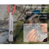 iBasingo Titanium Whistle Outdoor Camping Hiking Hunting Climbing Emergency Survival