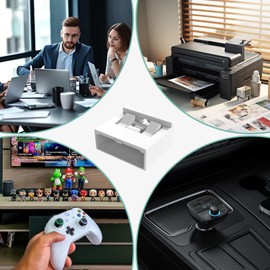 100PCS USB-A Port Blockers with 5 Keys-Removable Type-A Data Protection - Dust & Moisture Resistant Shield for Laptops, PCs, Gaming Devices & Tamper Protection（White）