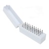 30 Holes Nail Drill Bits with Dustproof Organizer Stainless Steel