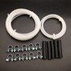 LIZAPUS White 4mm Fuel Pipe Hose Line Kit Replacement 89031118