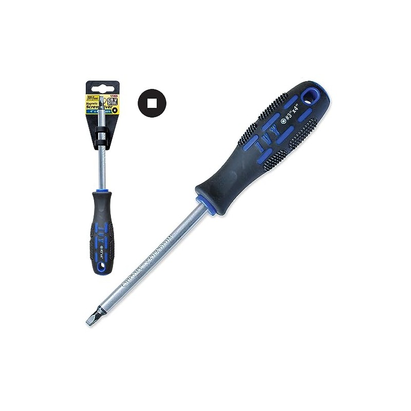IVY Classic 17265 Square Magnetic Screwdriver #3 x 4", Power