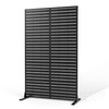 Metal Privacy Screen Outdoor Privacy Screen, Freestanding Fence Panel for