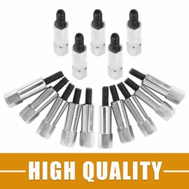 FSBNJKS Chrome Big Block for Chevy Valve Cover Bolt Set Fits BBC 396 427 454 502 14Pcs