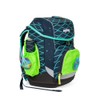 Ergobag Safety Set with Side Pockets 3-Piece Pack/Cubo/Cubo Light, Green