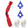 Newsmy Toilet Seat Spanner Plumbing Tools Toilet Seat Fitting Tool