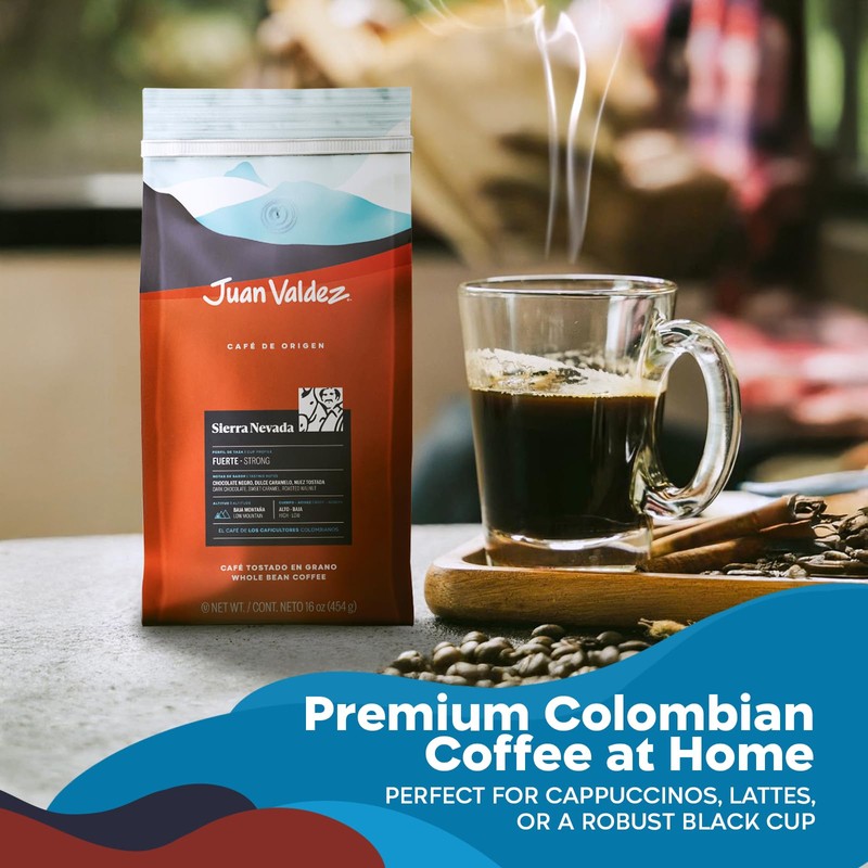Juan Valdez Sierra Nevada Whole Bean Coffee | 100% Colombian