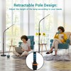 NXONE Led Floor Lamp,Modern Reading Adjustable Standing Height 4 Colors