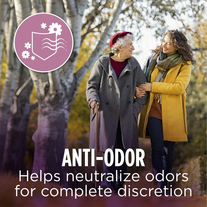 Assurance Women's Incontinence & Postpartum Underwear, L , Maximum Absorbency