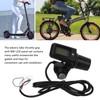805 LCD Display Panel Throttle Grip Set Electric Bike Scooter