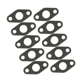 10 Pcs Turbocharger Mounting Gasket Set for T3 T4 Turbo, Turbo Gaskets with Excellent Sealing Paper High Toughness, Better Heat Dissipation, Sealing Abrasion Oil Drain Return Gasket for Turbocharger