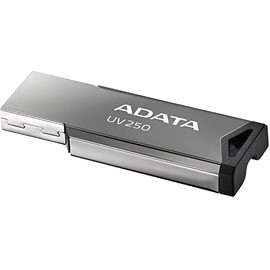 ADATA 32 GB Memoria Flash USB 2.0 Color Plata con Negro (Modelo UV250)