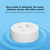 Water Leak Detector 100dB Audio Alarm Waterproof Water Leakage Sensor