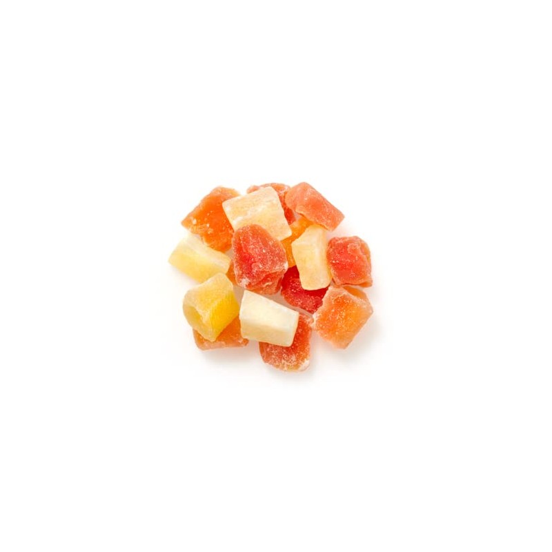 Yupik Dried Papaya, Diced, 2.2 lb (35.2 oz), Gluten-Free, Vegan,