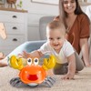 TEMI Crawling Crab Baby Toys - Infant Tummy Time Toys