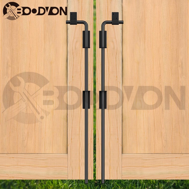 24" Cane Bolt Gate Drop Rod Heavy Duty Gate Hardware,