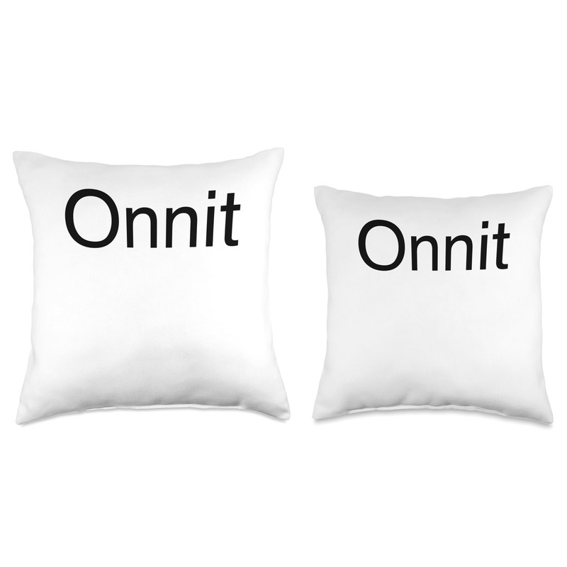 Trending Tees Onnit Throw Pillow, 18x18, Multicolor