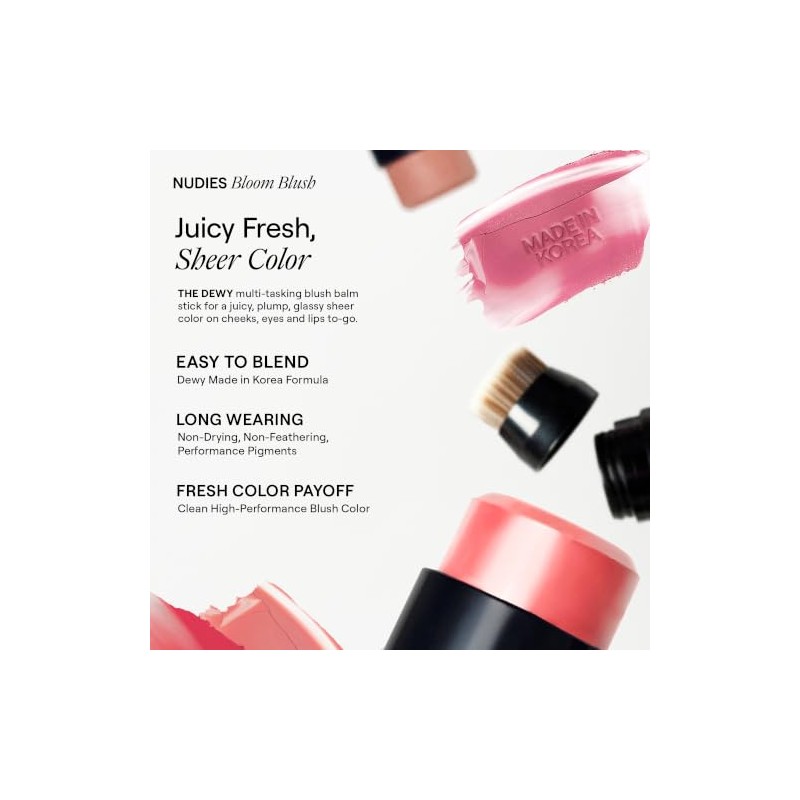 NUDESTIX Nudies Bloom All Over Dewy Color – 3-in-1 Cream