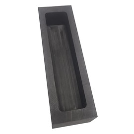 LLF Gold Silver Graphite Ingot Mold Mould Crucible for Melting Casting Refining (180x55x45MM(3kg Gold / 1.5kg Silver))