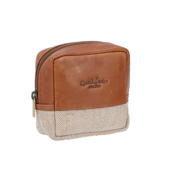 Gusti Clara Leather Wash Bag - Cosmetic Bag / Toiletry