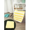 Kosugizen ZG-502-2YE Mini Bath Towels, Border & Color, Yellow, 50