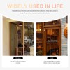 Door Chime Bell 2 Pack, Magnetic Beech Wood Shopkeepers Bell