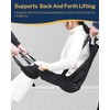 Wheelchair Transfer Sling, Patient Lift Sling with Handles, Portable Mobility