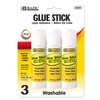 BAZIC 2025 Large Glue Stick. Clear Glue Stick for Art
